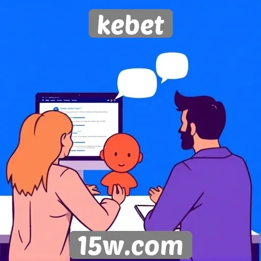 Feedback dos usuários sobre a interface do site Kebet